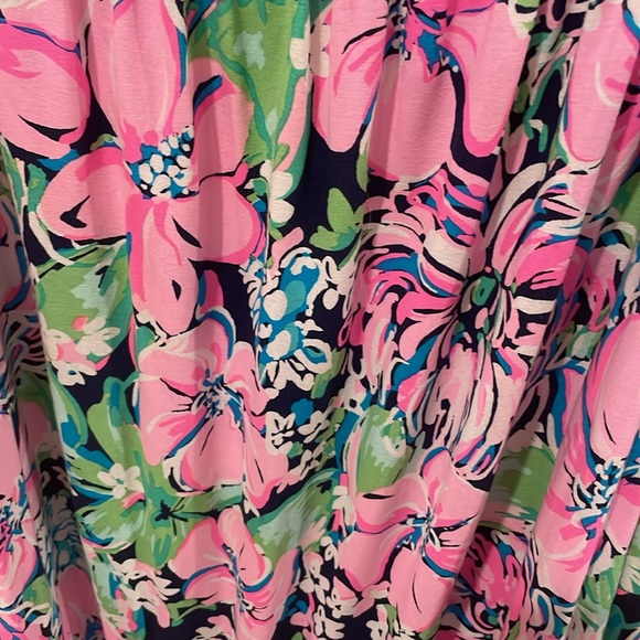 NWOT Lilly Pulitzer Off the Shoulder Romper Dress - L - Picture 2 of 3